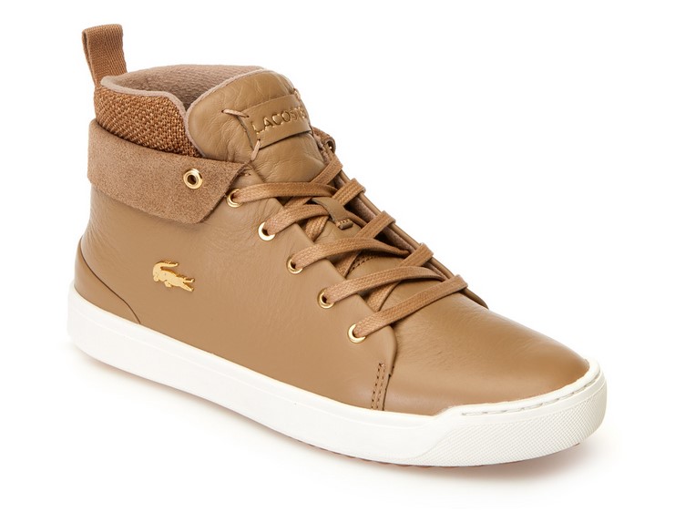 Sneakers Explorateur Classic Lacoste en mi-cuir et textile