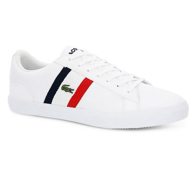 Sneakers Lerond Lacoste en cuir mat - Baskets Homme Lacoste