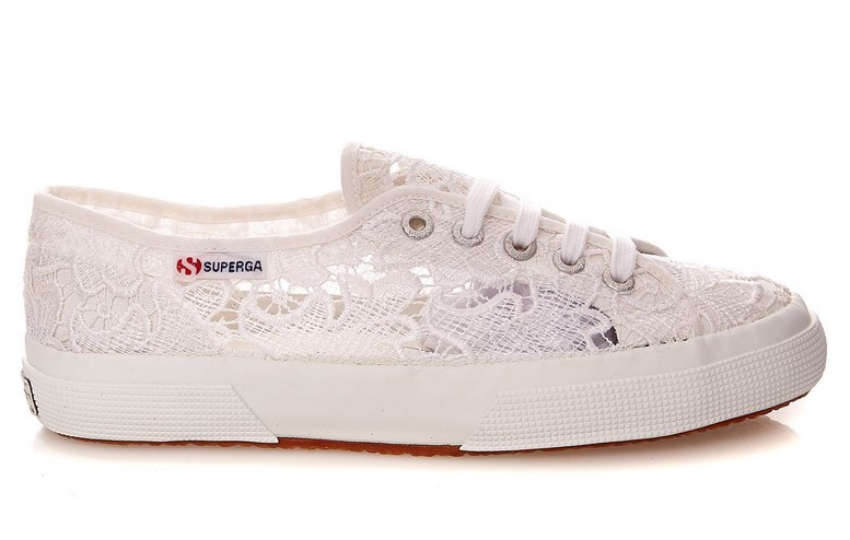 Superga Cotu Macramew Baskets blanc