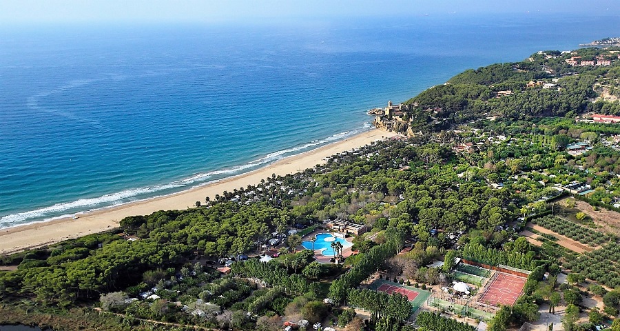 Camping Tamarit Beach Resort à Tarragone en Espagne