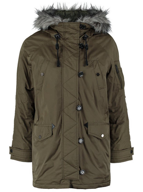 Topshop CONKER Parka khaki/olive