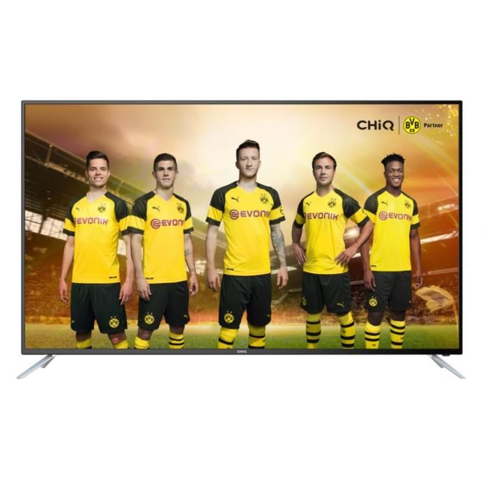 CHiQ Téléviseur Smart TV LED UHD65E6200ISX2 165 cm - Cdiscount