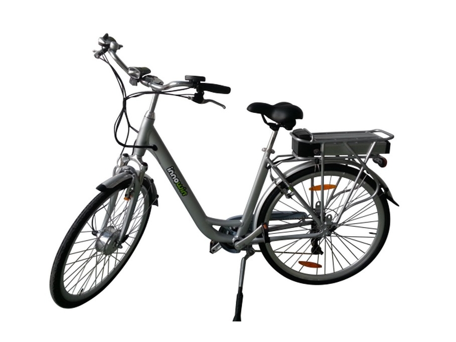 Vélo à assistance électrique BELAIR 36V - édition premium argent.