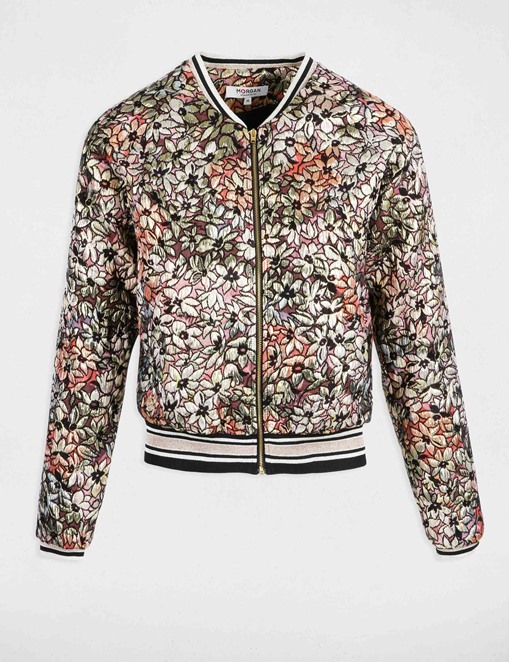 Veste courte à motif floral Morgan - Veste Morgan