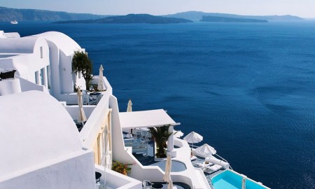 Hôtel Villa Katikies 5 * - Hotel Santorini Oia Reservation Prestigia