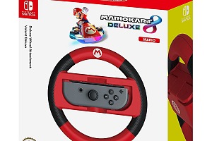 HORI - Volant Deluxe Mario Kart 8 pour Nintendo Switch