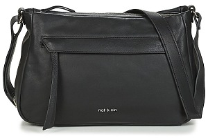 Nat et Nin DIANE Noir - Soldes Sacs à main Spartoo