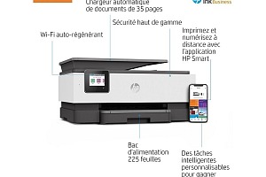 Imprimante tout-en-un HP OfficeJet Pro 8022