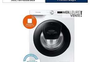 Lave linge hublot Samsung WW80T552DAW AddWash