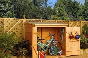 Abri à vélo en bois 1.50 m²