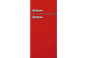 Réfrigérateur 2 portes SCHNEIDER SCDD208VR rouge