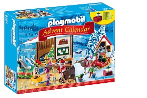Calendrier Avent Playmobil - Fabrique du Père Noël