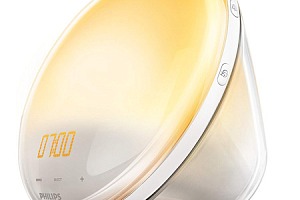 Lampe de réveil pas cher - Le réveil Philips Éveil Lumière HF3531/01 à 87 Euros