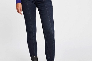 Jeans slim MORGAN avec sequins jean stone