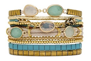 Hipanema Chamade Bracelet manchette turquoise