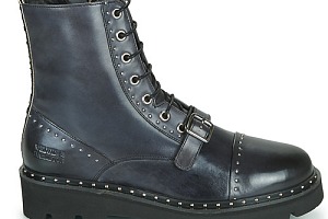Melvin & Hamilton WINSLET Boots Noir - Soldes Boots Femme Spartoo