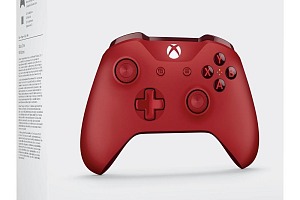 Manette sans fil pour Xbox One - rouge