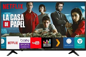 TV 4K pas cher - le téléviseur 4K HiSense H50A6140 à 300 €