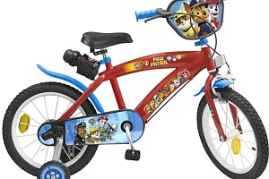 Pik&Roll Vélo pour enfant La Pat'Patrouille Garçon Rouge