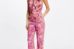 Blouse col lavallière ORATI Morgan imprimé floral multico