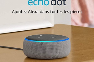 Enceinte connectée - Nouvel Echo Dot (3ème génération)