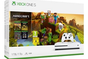 Console Xbox One S 1 To + Minecraft à 199 €