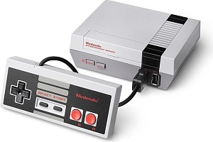 Console Nintendo pas cher - La NES Classic Mini + Stick arcade + Livre de codes de triche à 59,90 €