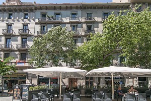 Abritel Location Barcelone - Penthouse plat et terrasse dans le centre et exclusif Rambla Catalunya