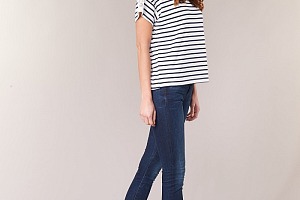 G-STAR RAW MIDGE ZIP MID SKINNY Jean Neutro
