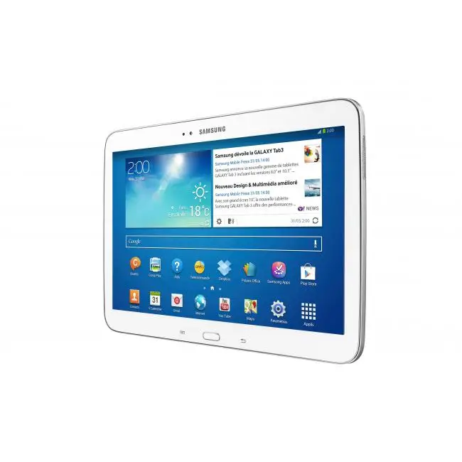 Samsung Galaxy Tab 3 Blanc 10" 16 Go WiFi