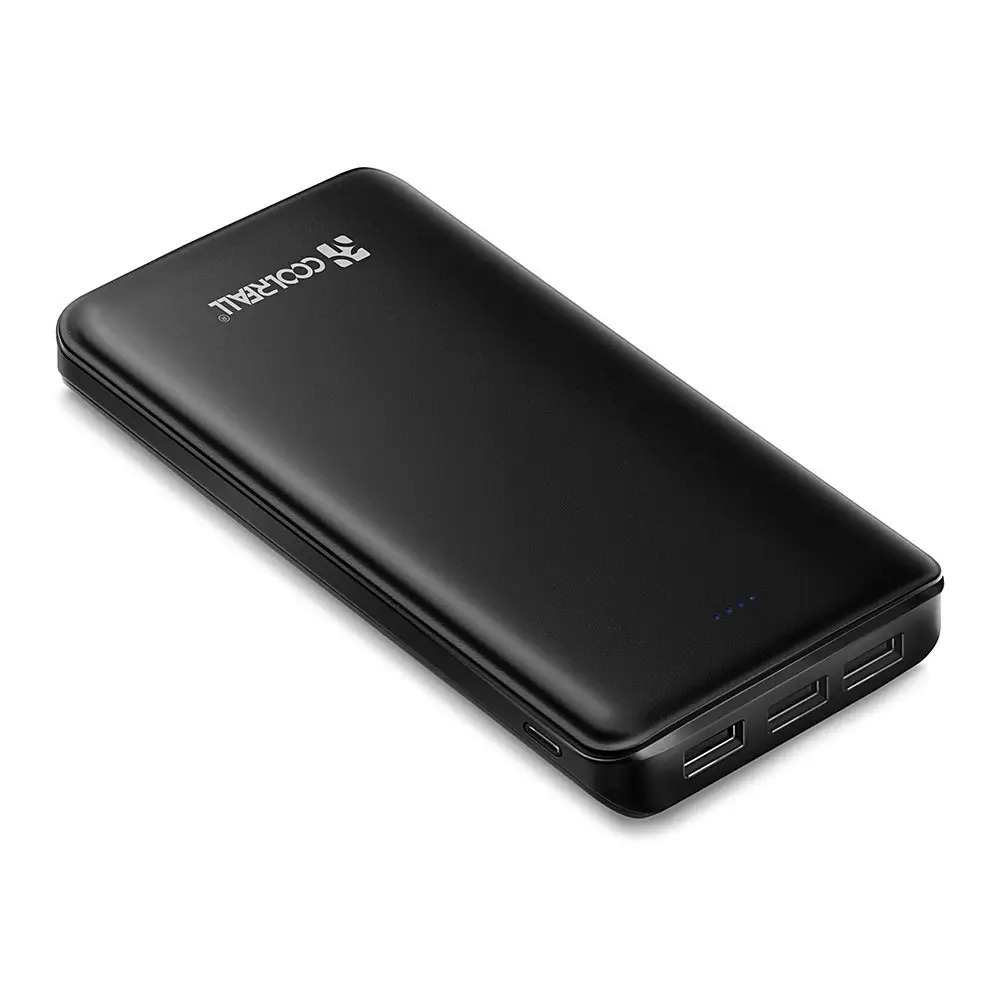 Batterie Externe Coolreall® 20000mAh 3 Ports USB, Chargeur Portable pas cher Amazon