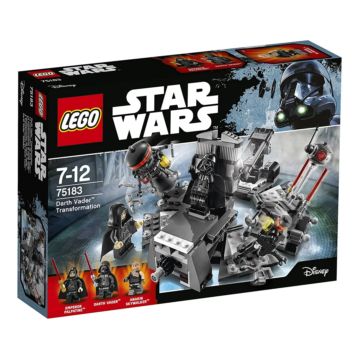 LEGO - Star Wars - La transformation de Dark Vador
