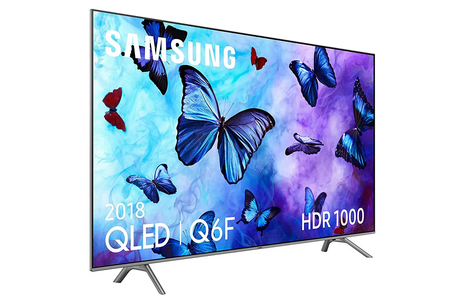 TV 4K écran plat 165 cm QLED UHD SAMSUNG QE65Q6FNATXXC, TV pas cher Amazon