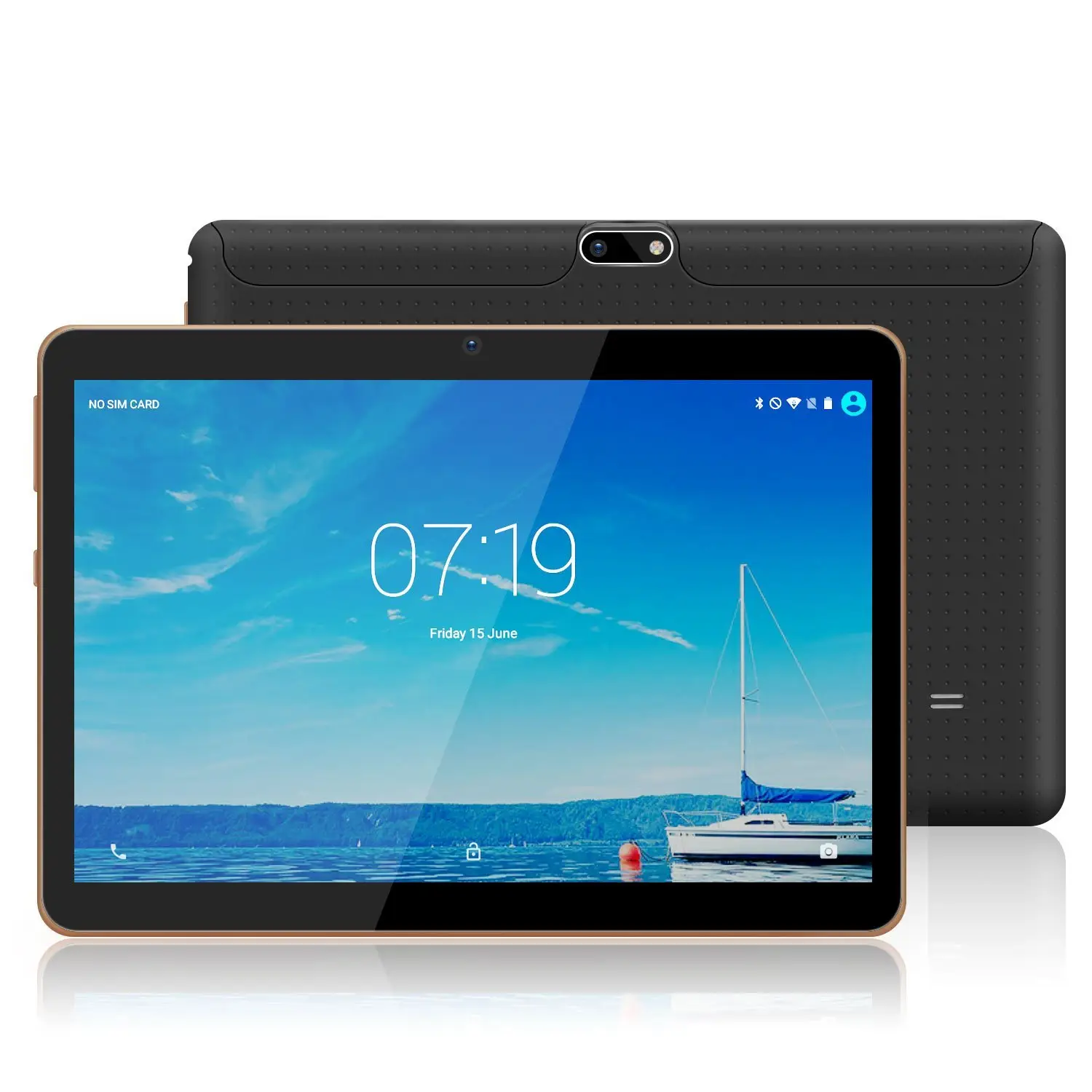 Tablette Tactile pas cher YOTOPT 10.1 Pouces - 3G/WiFi, Android 7.0, Quad Core - Noir