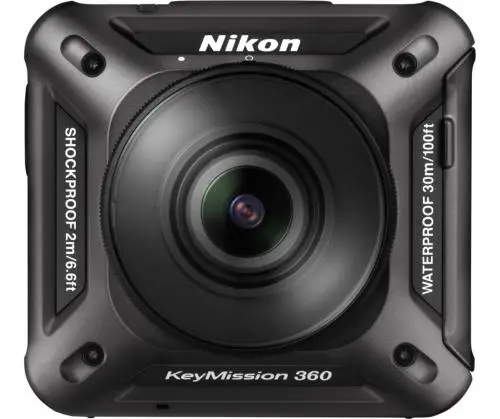 Action Cam Nikon KeyMission 360 Noir