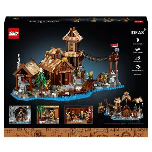 LEGO® Ideas 21343 Le Village Viking pas cher - Jouets Fnac