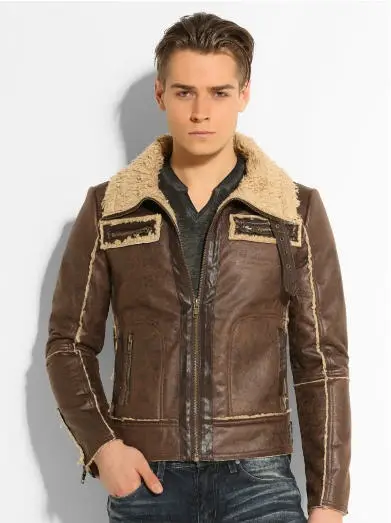 Blouson Guess homme - Shearling Jacket Guess