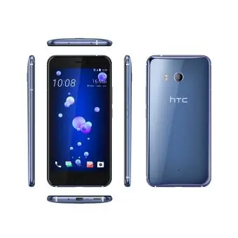 Smartphone HTC U11 64 Go Chrome irisé pas cher - Smartphone Fnac