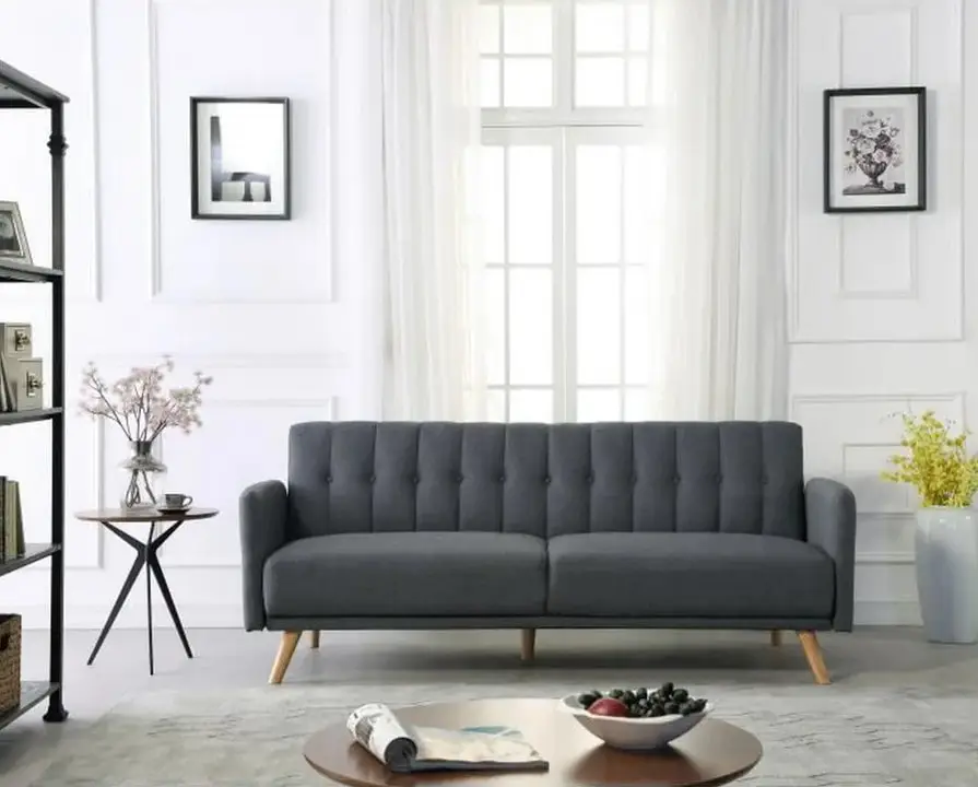 ANDERS Canapé 3 places scandinave convertible