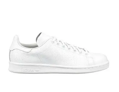 Baskets blanches cuir Stan Smith Blanc Adidas Originals 