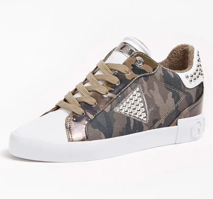 BASKETS PAYSIN CAMOUFLAGE Guess Camouflage