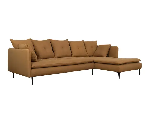 Canapé d'angle MYKONOS en lin