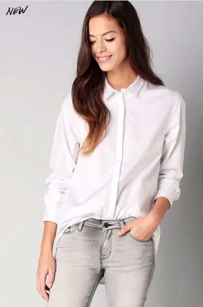 Chemise blanche manches longues Blanc I Code by IKKS