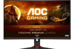Ecran PC Gamer incurvé AOC C27G2ZE 27'' pas cher - Ecran PC Electro Dépôt