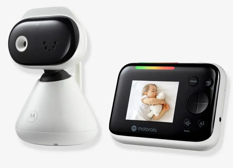 Ecoute-bébé vidéo numérique MOTOROLA PIP1200 Blanc