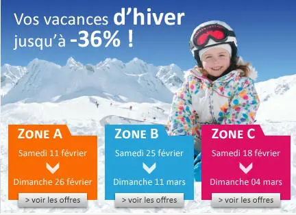 Le Ski Du Nord au Sud Vacances d'Hiver pas Cher jusqu'à -36%