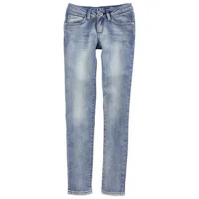 Pantalon jean Guess 'slim fit' bleu clair stoné
