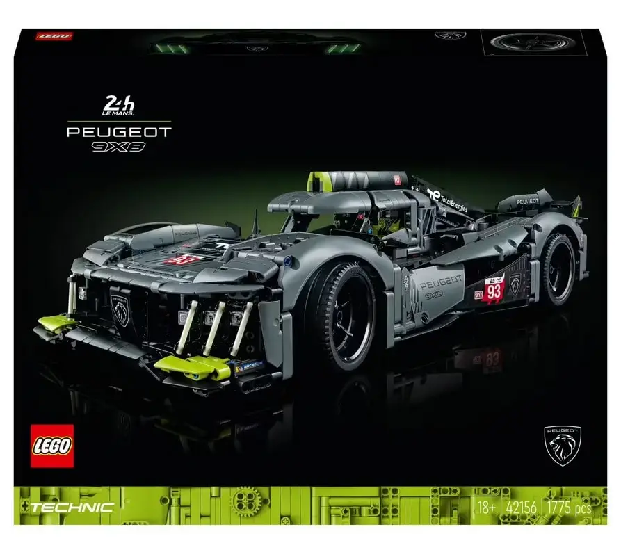 LEGO Technic 42156 Peugeot 9X8 24H Le Mans Hybrid Hypercar pas cher - Jouets Rakuten