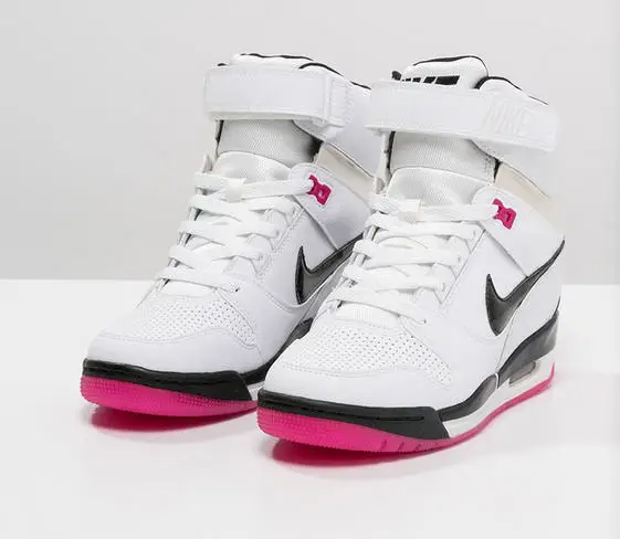 Nike Sportswear AIR REVOLUTION SKY Baskets montantes white/black/fireberry