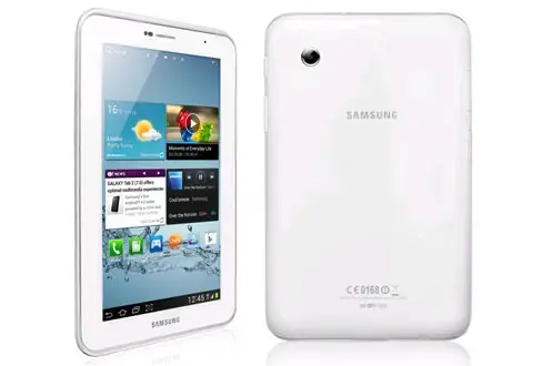 Samsung GALAXY TAB 2 7.0 WIFI 8 Go BLANC GT-P3110ZWAXE